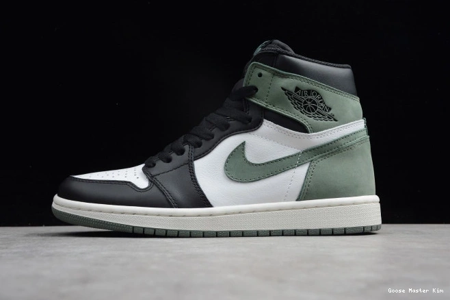 Retro OG 1 Air Jordan Clay Green 555088-135 High 0624